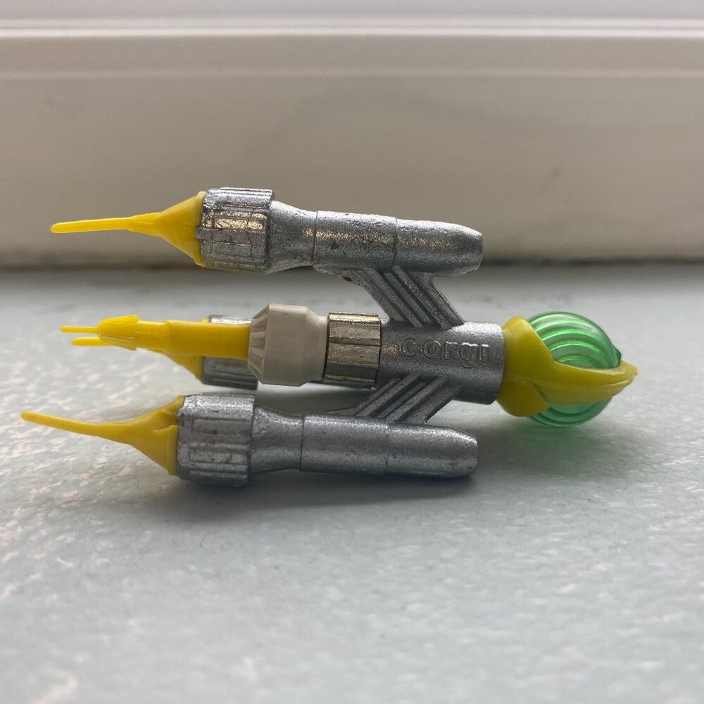 Corgi BLAKES 7 LIBERATOR Spaceship Diecast 1977 BBC Terry Nation Silver